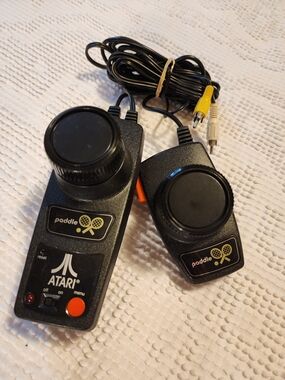 Atari Paddle Controllers - Black - Classic Game Controllers